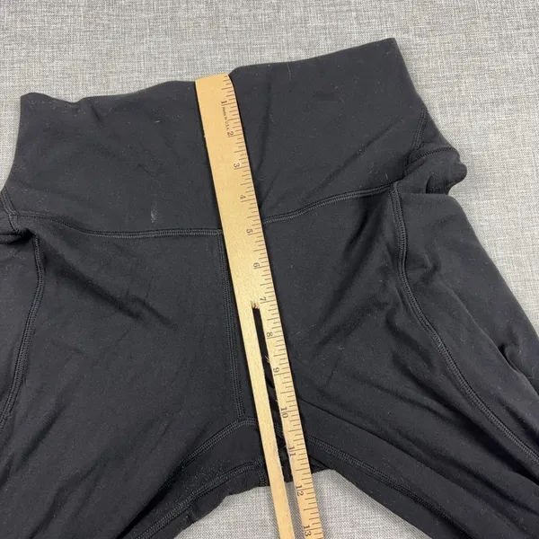 Lululemon Align High Rise Pants Womens 6 Black 25" Pockets Nulu LW5EHBS - Image 6