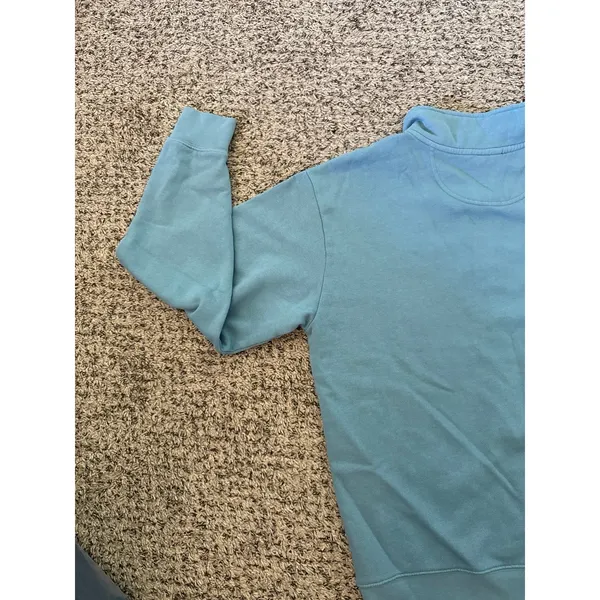 Madeira Beach Florida Blue Quarter Zip Sweatshirt Size Small - Image 9