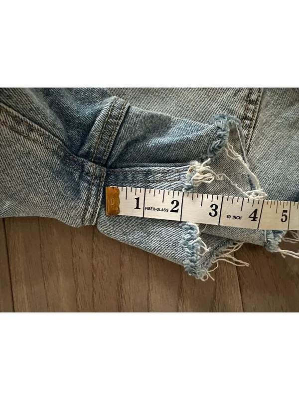 Old Navy OG Straight Blue Jean Shorts Size 0 - Image 6