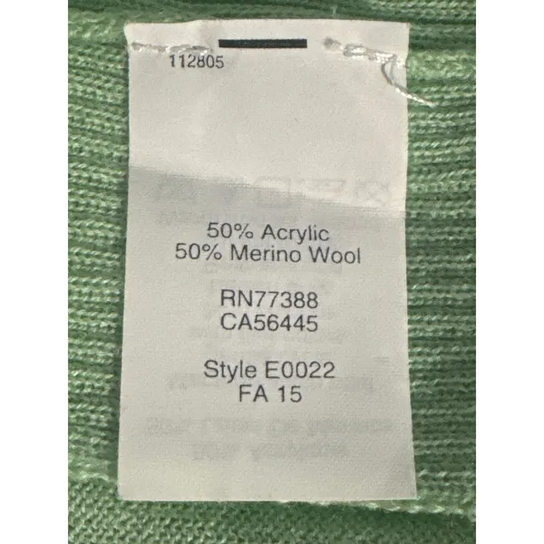 J.Crew Sweater Women's Small Mint Green Merino Wool Crewneck Lightweight - Image 6