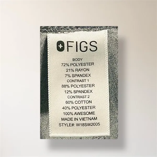 FIGS Technical Collection Gray Jogger Scrub Pants Medical Career Womens Size‎ M - Image 7