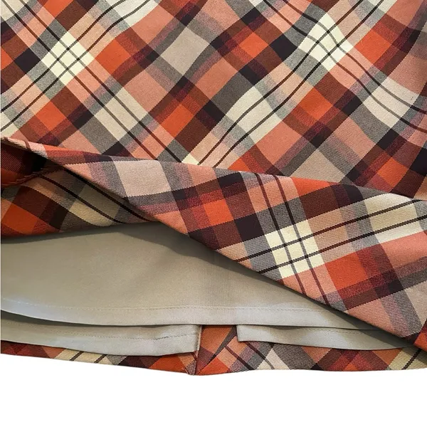 The Limited Vintage Y2K Plaid Mini Skirt Clueless Office Siren 90s Grunge NWT - Image 4