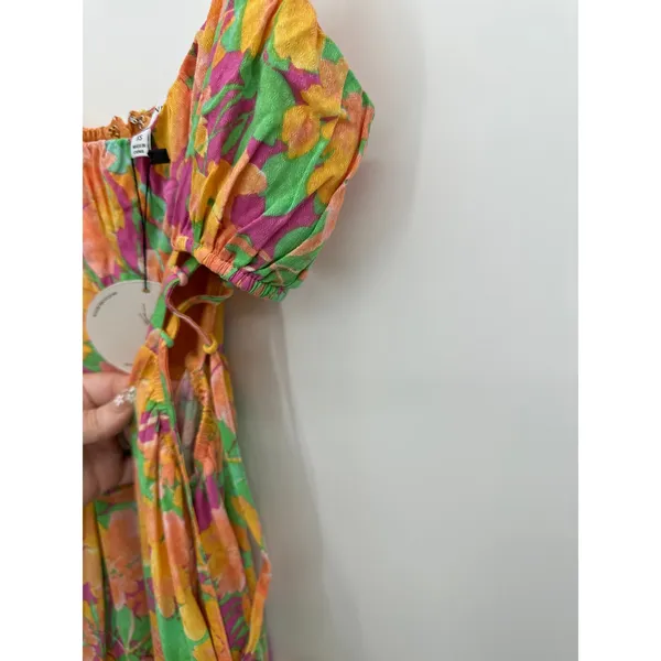 Lost‎ + Wander Womens Floral Tropical Maxi Dress Sz XS Beach Vaca Cruise Resort - Image 5