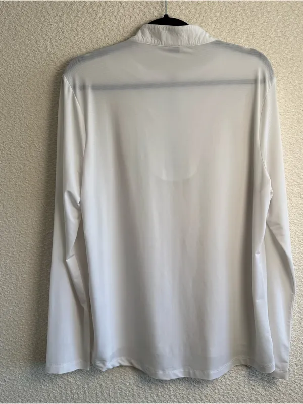 Sunsense by Jamie Sadock Women’s White Avande Garde Graphic Golf Top‎ Size Large - Image 8