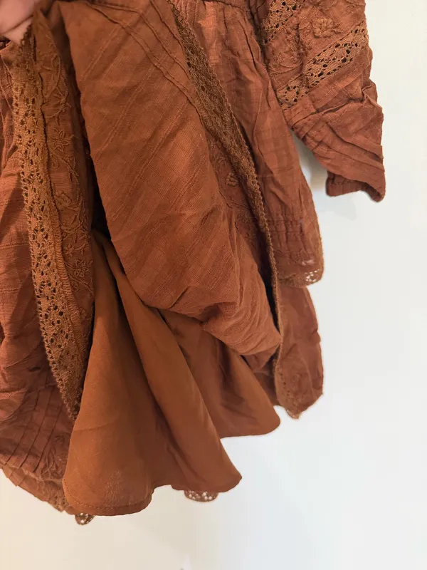 Nwt American Eagle Bohemian Tiered Western Dress - Image 11