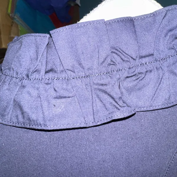 Ruffle trim preppy mixy tank top - Image 8