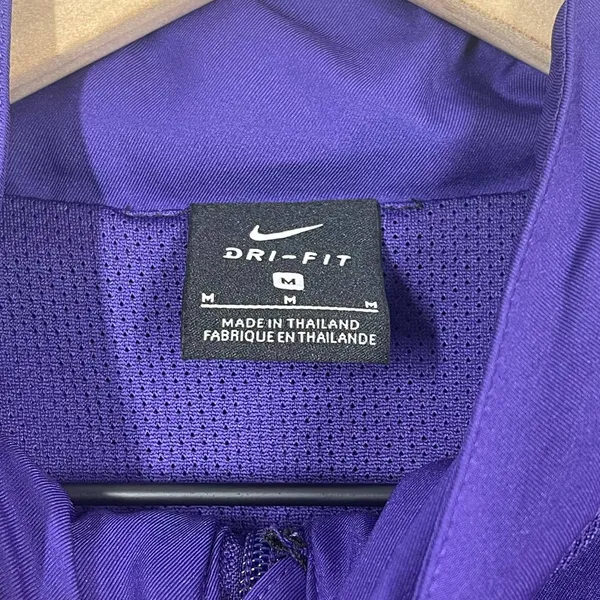 Nike Dri-Fit LSU Tigers Purple Full Zip Practice Hoodie Jacket Women Medium NEW - Image 8