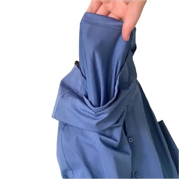 ✨Zara Blue Pleated Shirt Dress✨ - Image 15