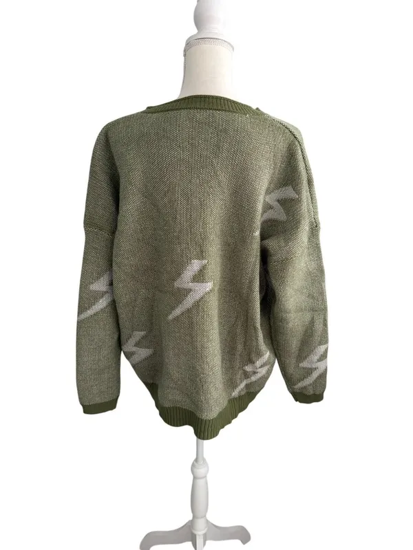 THREE BIRD NEST Green S Sweater Size Medium NEW NWT - Image 6