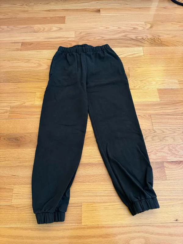 John Galt Black Rosa Sweatpants - Image 2
