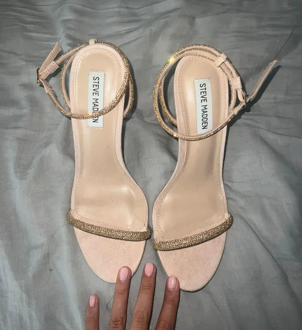 Steve Madden Breslin Heel In Blush - Image 3