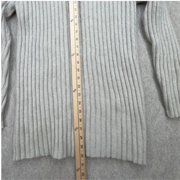 Vtg Country Shop Cashmere Turtleneck Womens M Tan Quiet Luxury Academia Cozycore - Image 10