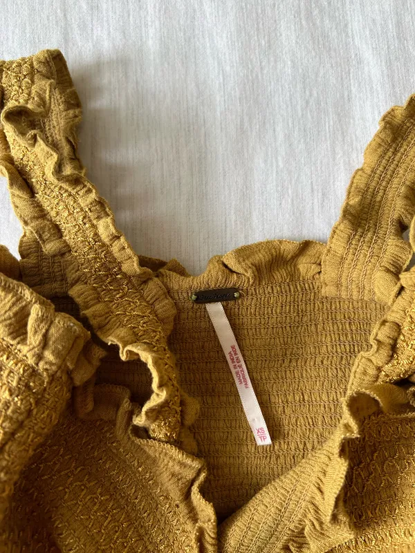Free People Yellow Mustard Set - Image 2