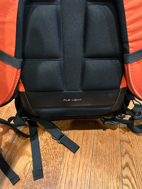 The North Face Borealis Backpack - Vibrant Orange & Black (Excellent Condition) - Image 6