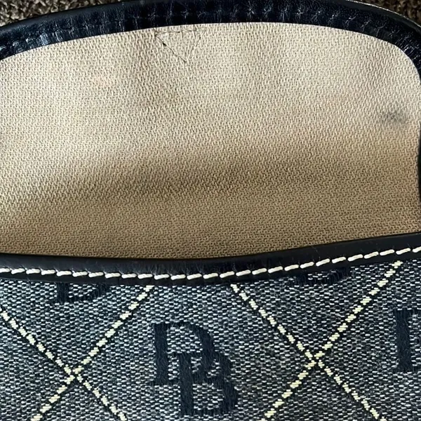 Dooney & Bourke Flap “DB” Wallet Wristlet- approx 6.5”/4.25”/1.25” - Image 14