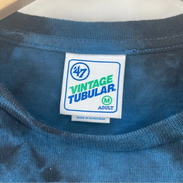 NEW VINTAGE TUBULAR 47 UCLA Bruins T-shirt Collegiate Sports Tie Dye Medium NWOT - Image 3