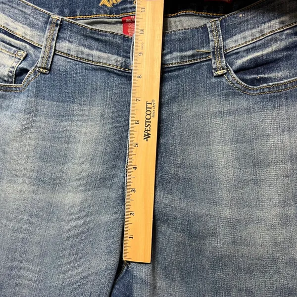 Arizona Jeans Co JRS Plus Size 14‎ Super Skinny Curve Fit Denim Pants Blue - Image 7
