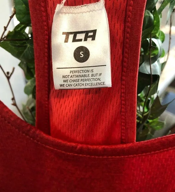 Red Workout Tank Top - Image 3