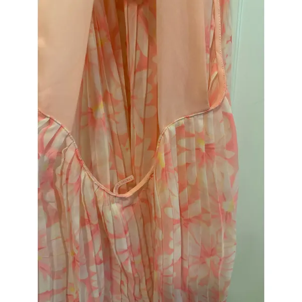 Victoria's Secret Pink Floral Beaded Halter Mini Dress M/M NWT valentine slip - Image 6