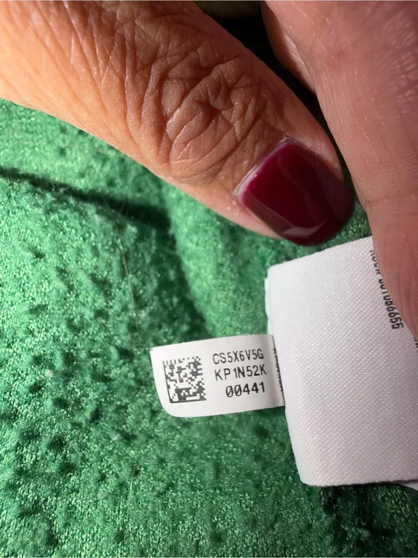 American Eagle AE Green Sherpa Corduroy Shacket Jacket Oversized Size Medium - Image 10