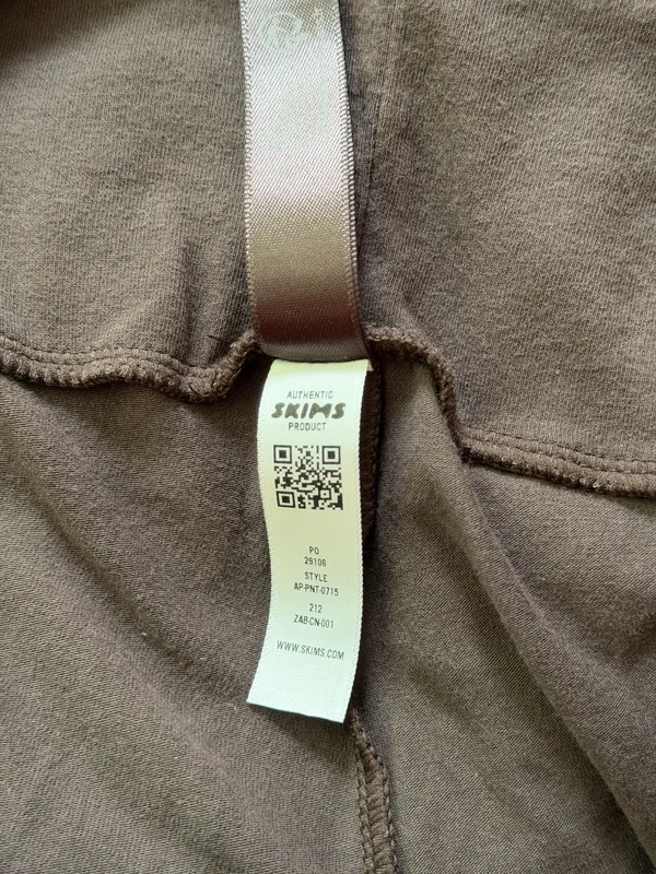 PRELOVED Skims Cotton Jersey Foldover Pant XS - Image 5