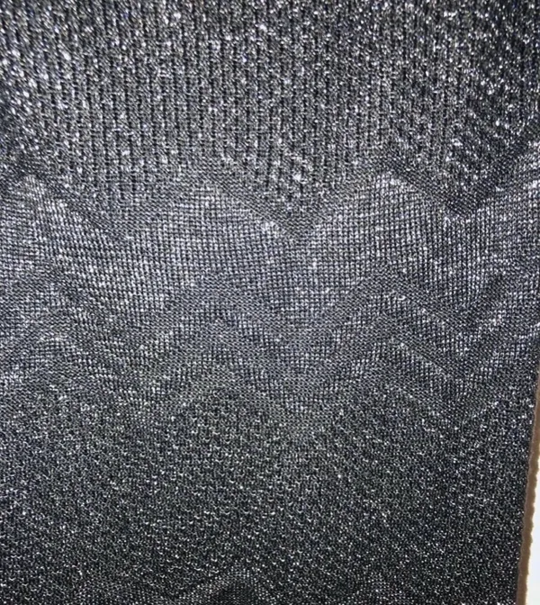 Glo Junior’s / Women’s sweater dress size large black - Image 3