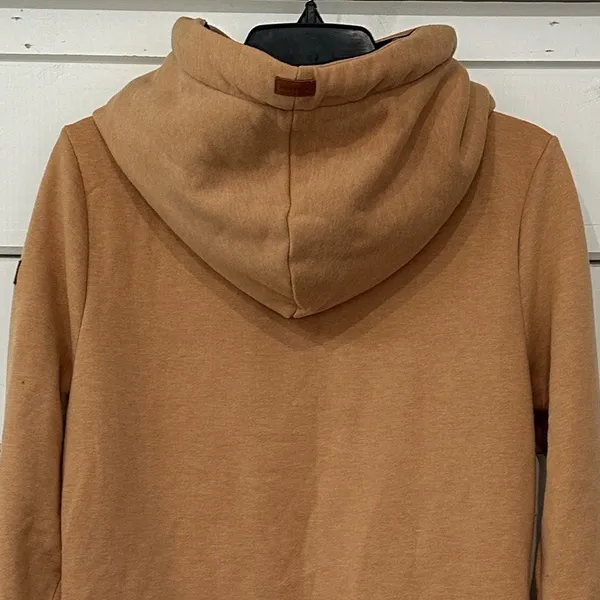 Wanakome Serita Hooded Sweatshirt Hazelnut Small - Image 12