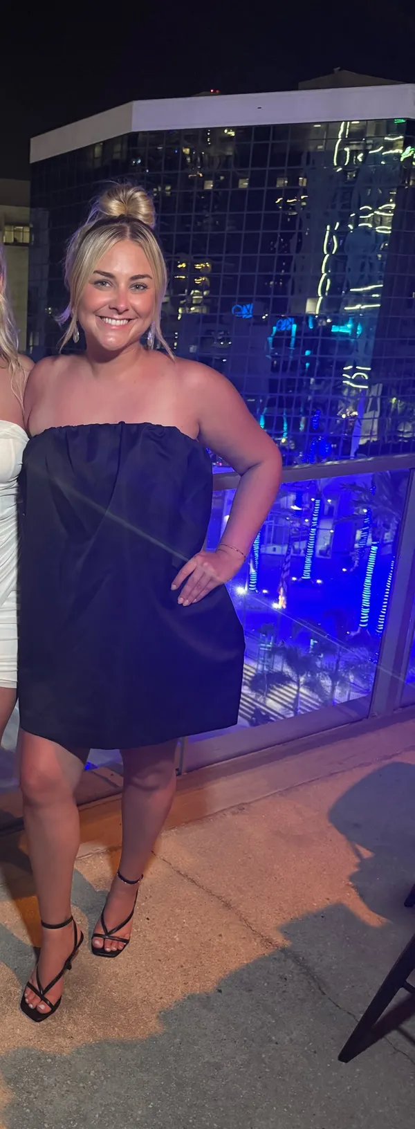 ASOS Black Mini Dress - Image 2