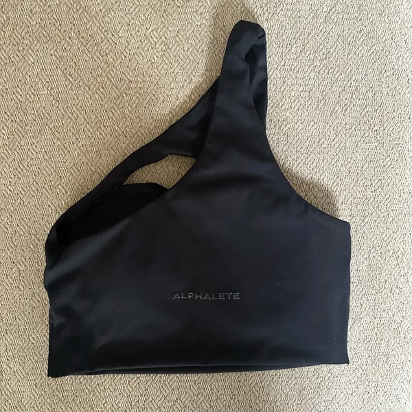 Alphalete Asymmetrical Sports Bra - Image 4