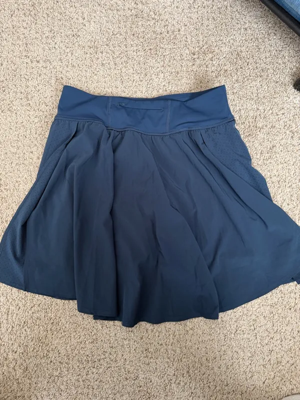 Spanx Get Moving Skort Navy Blue Womens Size L - Image 6