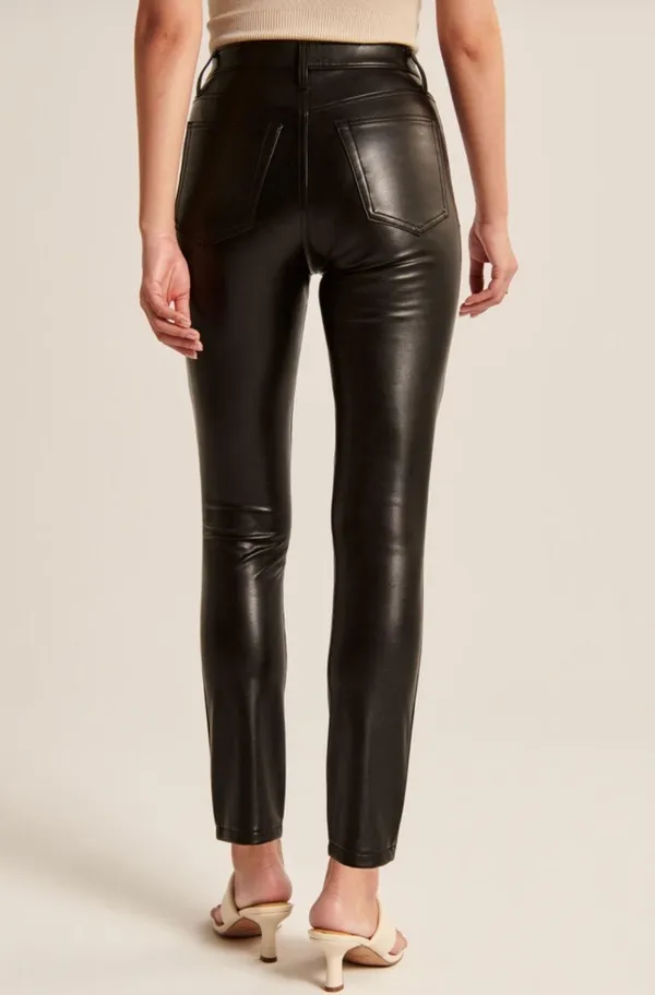 Abercrombie Leather Skinny Pants - Image 2