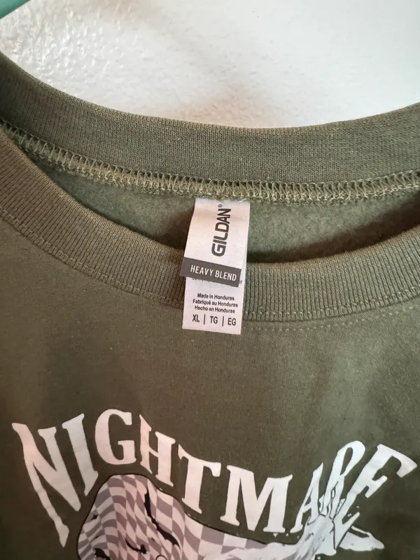 Nightmare Before Coffee Sweatshirt Size XL - Image 2