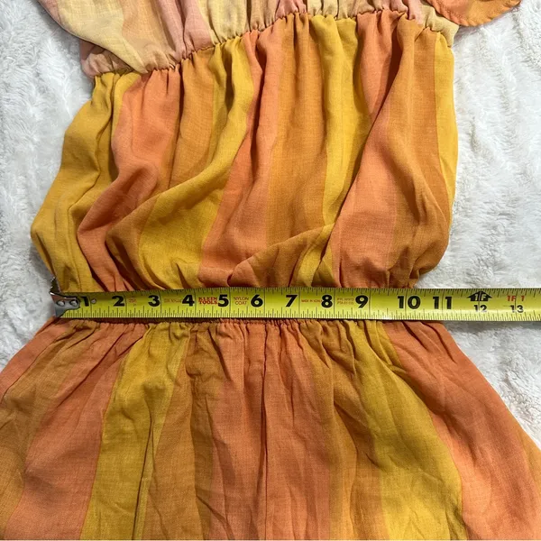 Show Me Your Mumu Thelma Strapless Resort Romper Sunkissed Stripe XS - Image 9