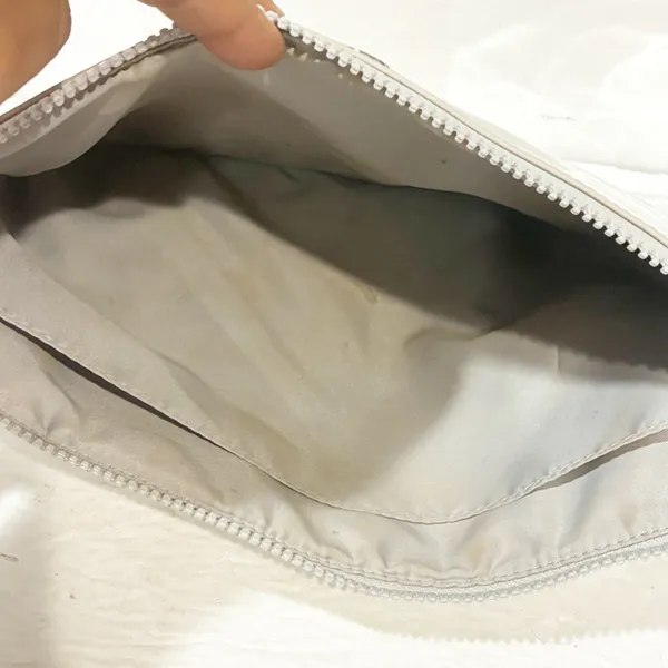 Lululemon‎ Goody Bag Large Metallic Silver Pouch Clutch - Image 3