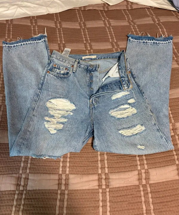 Levi’s Ribcage Straight Ankle Jeans - Image 3