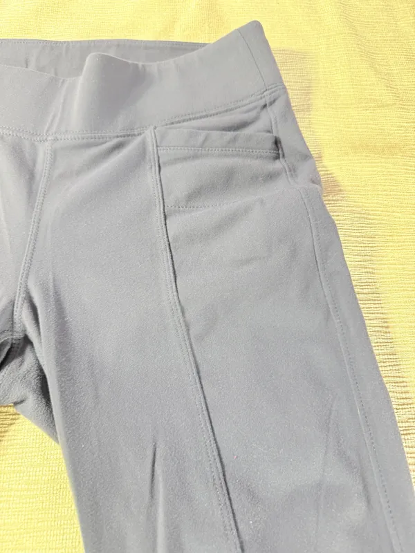 Athleta Womens Pants Small Gray Stretch Supplex Lycra Pull On Yoga Travel - Image 11