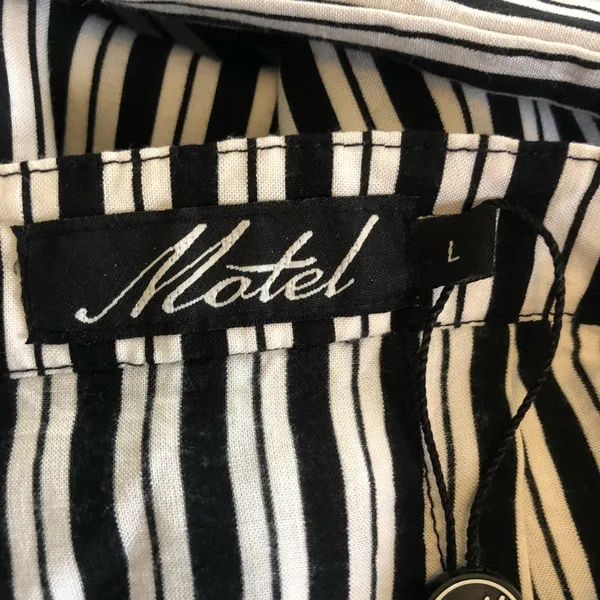 Dolls Kill Motel x Ari Striped Palazzo Pants - Image 7