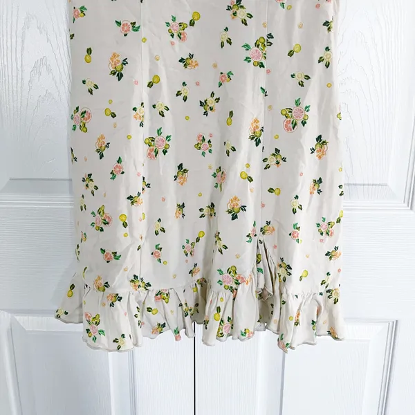 Free People Like A Lady Mini Dress in Cream - Image 6