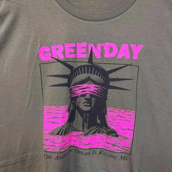 Green Day American Dream is Killing Me Pop Punk Band Tee 2XL - Image 2