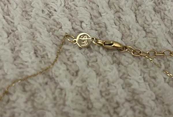 14KT Gold Dainty Necklace - Image 4