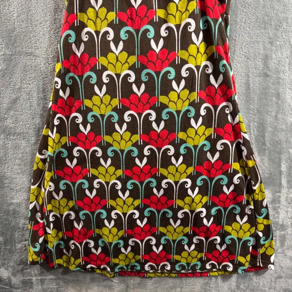 Vintage Y2K Wet Seal Babydoll Mini Dress Mod Floral Damask Cami Womens Medium - Image 11