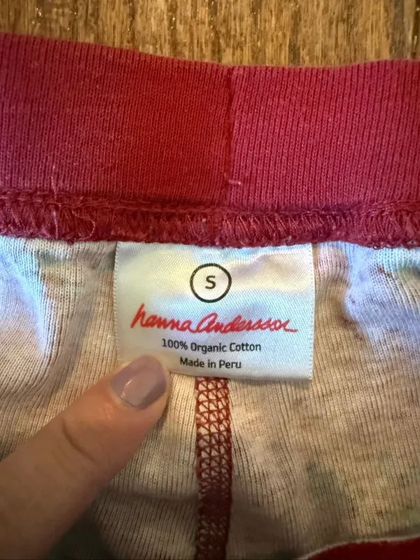 Hanna Andersson women’s floral organic cotton pajama set size S/M - Image 5