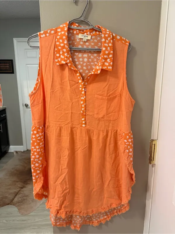 🧡 Umgee Tennessee Vols Inspired Tunic Dress – Size Large 🧡 - Image 2