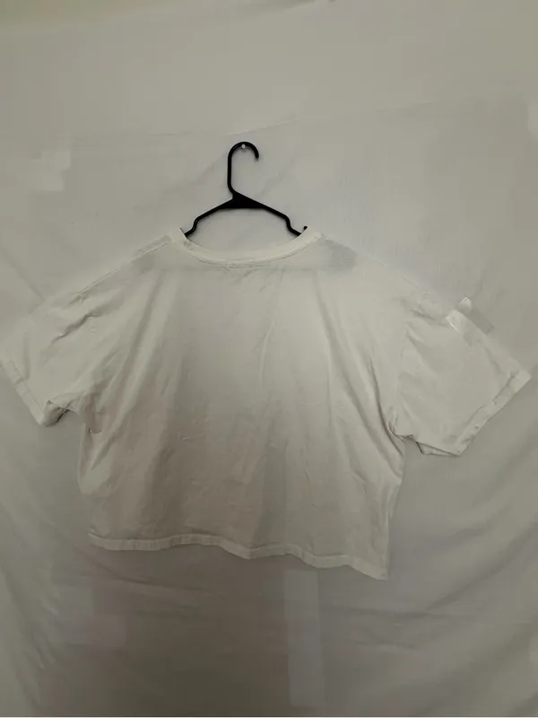 Princess Polly Women White Stay Spicy Chili Pepper Graphic Crop Tee Sz 10(A855) - Image 7