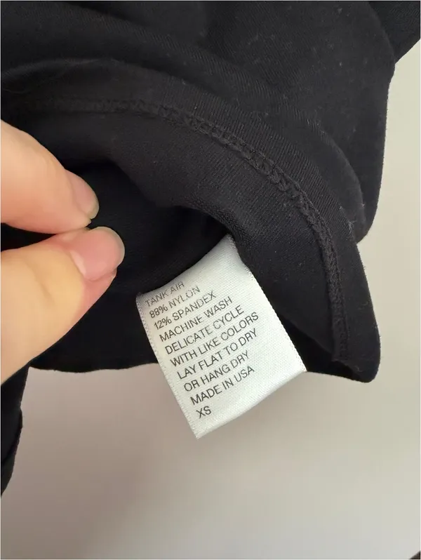 Tank Air Compassionate Black Baby Tee - Image 4