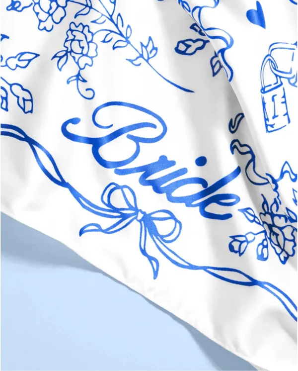 Bride bandana Blue - Image 3