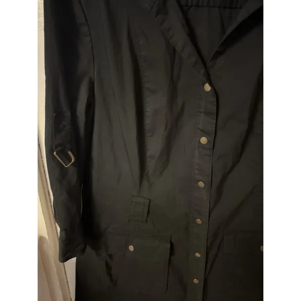 Converse Women's All Star Black 3/4 Sleeve Cotton‎ Shirt Dress - Image 3