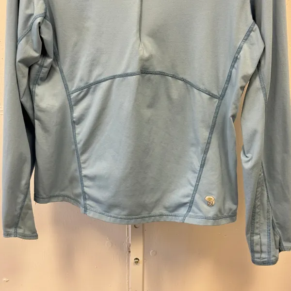 Mountain Hardwear Quarter Zip Pullover OL1304 Thumbholes Size Medium Gorpcore - Image 4