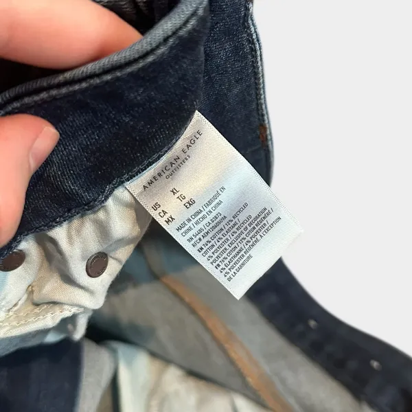 American Eagle Outfitters XL Blue Denim Jeggings Jeans - Image 4
