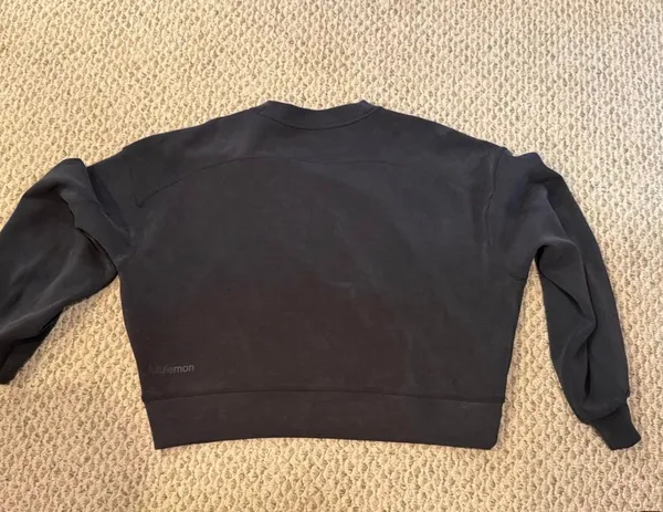 Lululemon Perfectly Oversized Cropped Crew - Image 2